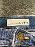 Ann Taylor LOFT Stripes Blue Jeans Size 29 waist - photo 6