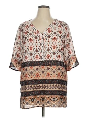 Weekend Suzanne Betro Short Sleeve Blouse (view 1)