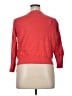 Fashion Bug 100% Cotton Red 3/4 Sleeve Button-Down Shirt Size XL - photo 2