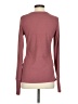 Unbranded Burgundy Long Sleeve Henley Size S - photo 2