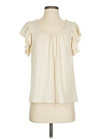 Max Studio Short Sleeve Blouse (view 1)