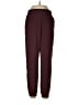 Athleta Solid Burgundy Track Pants Size 6 - photo 1