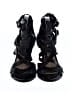FRYE 100% Leather Black Heels Size 9 1/2 - photo 2