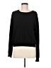 Sweet Romeo Solid Black Pullover Sweater Size M - photo 1