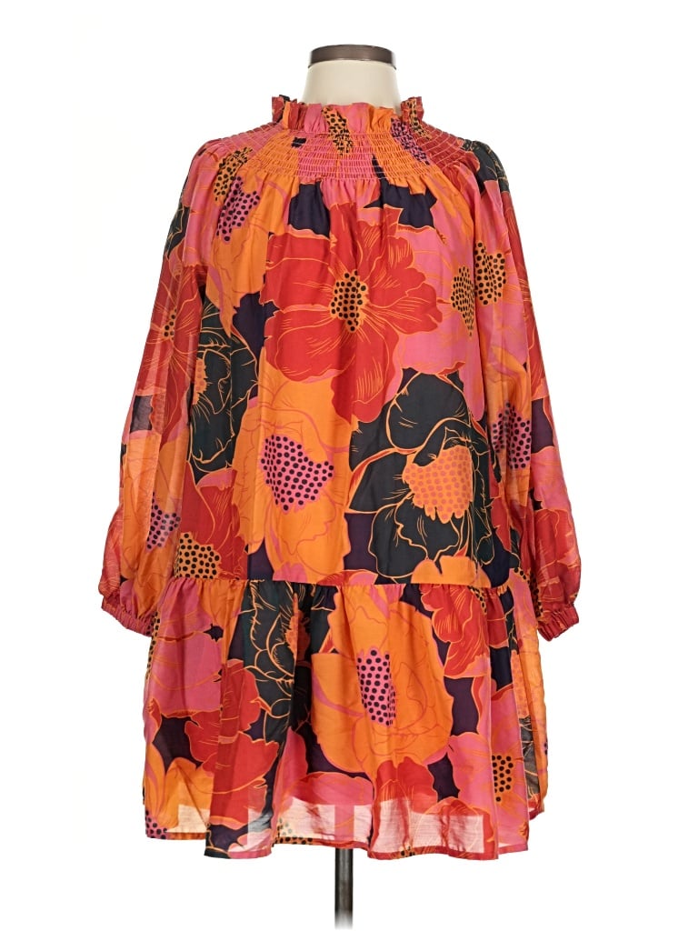 Pre-owned J.marie Casual Dress In Orange