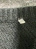 Unbranded 100% Acrylic Solid Black Pullover Sweater Size M (estimated) - photo 7