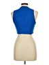 Zara Blue Sleeveless Top Size L - photo 2
