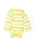 Cloud Island 100% Cotton Yellow Long Sleeve Onesie Size Newborn - photo 1