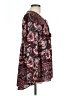 DR2 100% Polyester Burgundy Long Sleeve Blouse Size L - photo 4