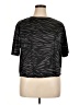 Puma Animal Print Black Short Sleeve T-Shirt Size 1X - photo 1