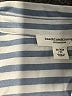BeachLunchLounge Stripes Blue Short Sleeve Button-Down Shirt Size XS - photo 7
