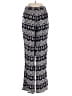 Solitaire 100% Rayon Print Blue Casual Pants Size XXS (estimated) - photo 2