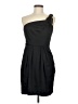 BCBGMAXAZRIA Solid Black Cocktail Dress Size 8 - photo 1