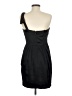 BCBGMAXAZRIA Solid Black Cocktail Dress Size 8 - photo 2