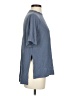 ADAY Blue Short Sleeve Top Size XS - photo 4