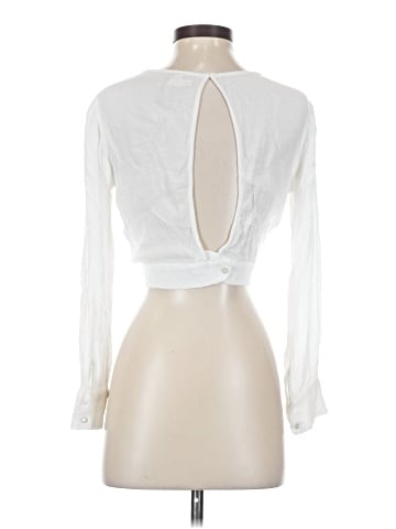 Silence and Noise Long Sleeve Blouse (view 2)