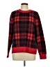 Style&Co Plaid Red Pullover Sweater Size L - photo 1