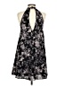 Audrey 3+1 100% Polyester Print Black Casual Dress Size S - photo 2