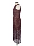 Keepsake 100% Polyester Burgundy Cocktail Dress Size XS - photo 5
