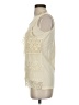 Forgotten Grace Ivory Sleeveless Blouse Size S - photo 5