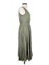 Vince. Solid Green Casual Dress Size S - photo 4