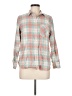 J.Crew 100% Cotton Plaid Multi Color Pink Long Sleeve Button-Down Shirt Size 6 - photo 1