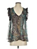 Joie Teal Sleeveless Blouse Size S - photo 1