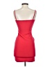 PrettyLittleThing Solid Red Cocktail Dress Size 4 - photo 2