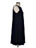 Nine West Solid Blue Casual Dress Size 4 - photo 4