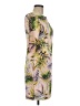 Assorted Brands 100% Polyester Tropical Tan Casual Dress Size M - photo 4