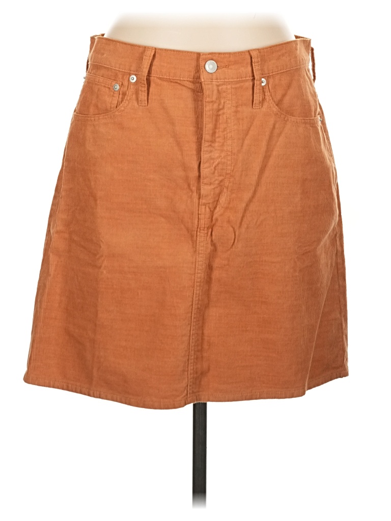 Pre-owned Jcrew Casual Skirt In Brown
