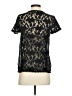 Hi-Line Black Short Sleeve Top Size S - photo 2