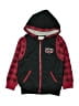 Free Planet 100% Polyester Argyle Red Jacket Size 5 - photo 1