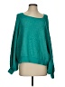 Free People Teal Pullover Sweater Size S - photo 1