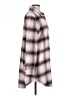 BB Dakota Plaid Pink Coat Size L - photo 4