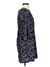 Old Navy 100% Polyester Paisley Blue Casual Dress Size XS - photo 4