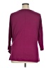 George Burgundy 3/4 Sleeve Top Size 1X - photo 2
