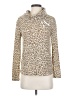 Planet Gold Animal Print Tan Pullover Sweater Size S - photo 1