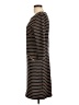 Chetta B Stripes Brown Casual Dress Size 12 - photo 5