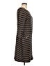 Chetta B Stripes Brown Casual Dress Size 12 - photo 4