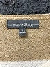 Hanna & Gracie Stripes Tan Pullover Sweater Size XL - photo 4