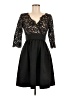 Eliza J Black Cocktail Dress Size 6 - photo 1