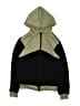 LR Scoop 100% Polyester Green Zip Up Hoodie Size 12 - photo 1