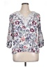 St. John's Bay White 3/4 Sleeve Blouse Size XL - photo 1