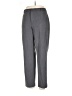 Apt. 9 Solid Gray Dress Pants Size 12 (petite) - photo 1