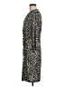 Anne Klein Animal Print Gray Cocktail Dress Size 6 - photo 5