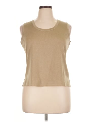 MING WANG Sleeveless T-Shirt (view 1)