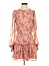 Aqua Paisley Pink Cocktail Dress Size S - photo 1