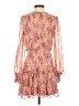 Aqua Paisley Pink Cocktail Dress Size S - photo 2