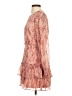 Aqua Paisley Pink Cocktail Dress Size S - photo 5